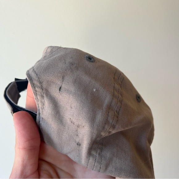 Hurley Kids Logo Baseball Cap Taupe Adjustable Child Hat Summer Neutral - Picture 4 of 4